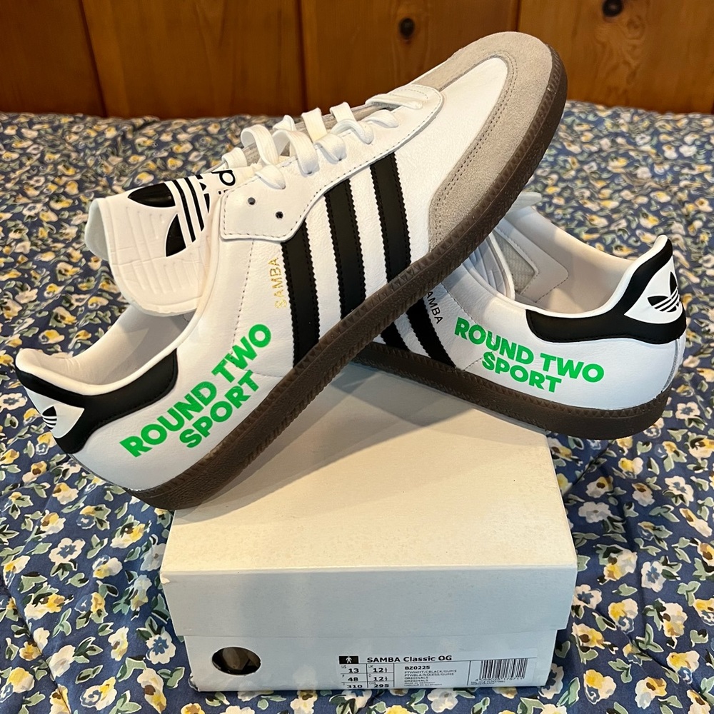 Sean Wotherspoon x Round Two Sport x adidas Samba White Mens 13 ComplexCon